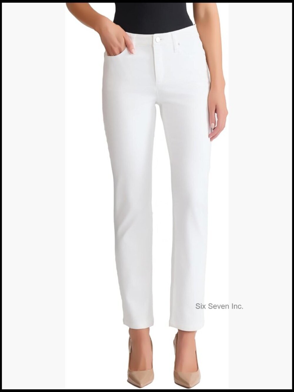 Straight Leg Jean - Flattering Fit Premium Denim Versatile Styling